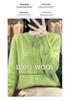 Women's Round Neck Wool Cardigan: Loose Fit, Solid Color, Hollow Long Sleeve - Suitable for Spring, Autumn, and Winter.