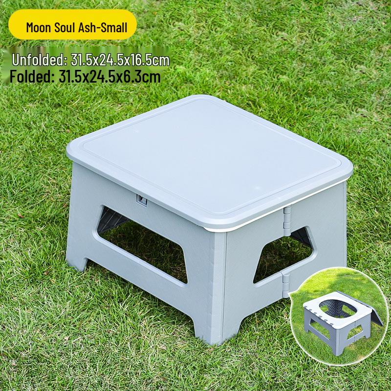 Portable Outdoor Camping Folding Toilet Seat - Odor-proof for Children & Adults