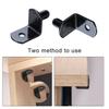 12Pcs Shelf Brackets Support Studs Pegs 6mm Metal Pin Shelves Seperator Fixed Cabinet Cupboard Glass Furniture Bracket Holder