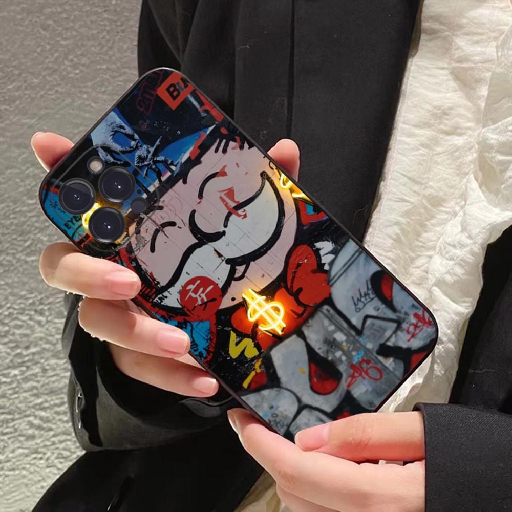Cartoon Luxury Dollar MonopolyS Phone Case For iPhone 15 14 11 12 13 Mini Pro XS Max Cover 6 7 8 Plus X XR SE Funda Shell