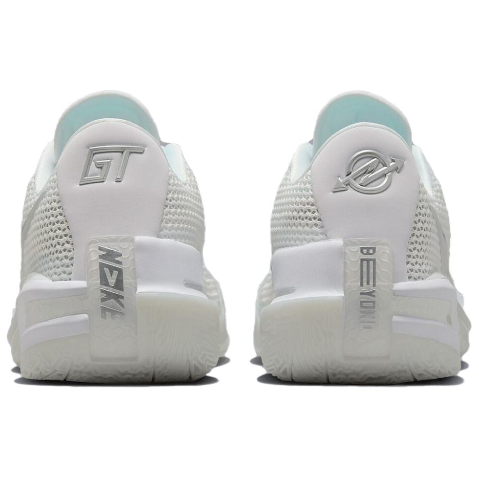 Nike Air Zoom GT Cut Abrasion Resistant Low top Basketball Shoes Unisex White Overseas Version Sneakers Casual CZ0175-102