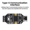 CH343P High-Speed USB to RS485 Isolated Converter 6Mbps Anti-Interference Serial Port Module with Type-C Interface