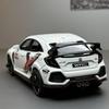 AAAX1 1 32 Honda Civic Type-R Super Modified Sport Car Alloy Metal Diecast Model Car Computer Desktop Ornaments Toys for Children