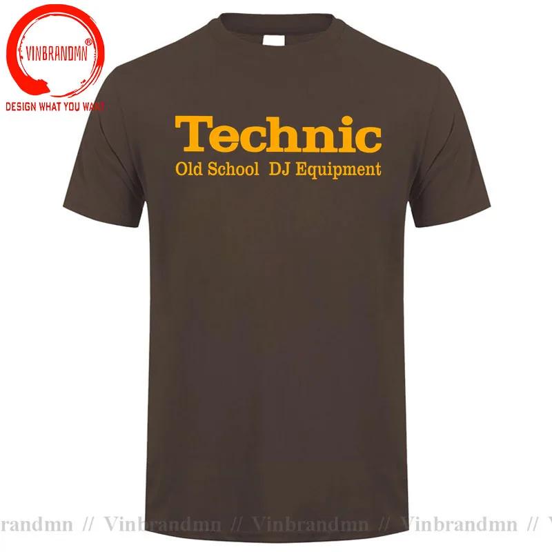 New Summer Classic T Shirt Technics Old School Dj Equipunisext Tshirts Graphic Clothing Short Sleeves Tshirt Cotton Tops Tee Shirt