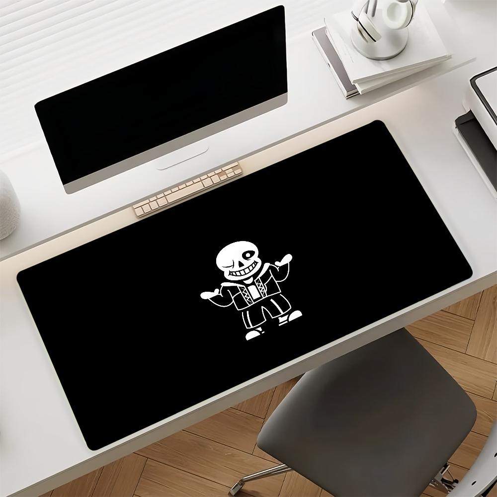 Game UUndertale SSansS Mouse Pad Nonslip Rubber Gamer Balance Computer Mat Decoracion Deskmat Laptop Office Large