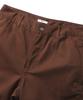 UCLA Unisex Preppy Over-Wide Collar Denim Pants [Brown](Ub8Dp20_55)