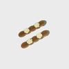Field Camel Flower Hair Pin (2PCS 1SET) Acrylic Flower Hair Pin