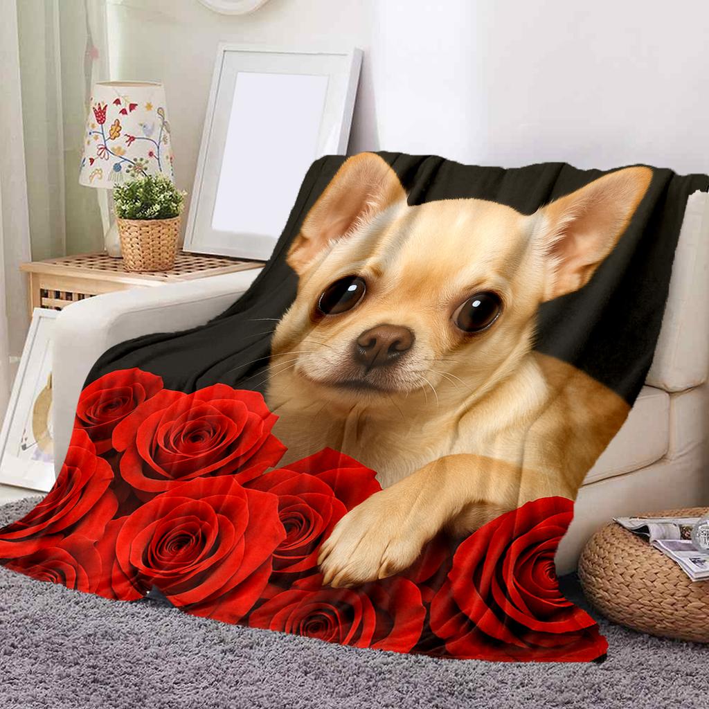 1 шт. Фланелева ковдра з мультяшним принтом, Висока якість, Зручна для всіх сезонів, Декор для дому, Тепло та затишок, Ідеальний подарунок на Різдво, День народження