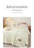 Solid Color Thickened Fleece Blanket – Cozy, Warm, and Perfect for Office Naps and Seasonal Gifts
