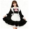AOTYP Maid Plus Cute Maid Halloween Maid Photo Cultural Size L Costume, Size, Ribbon, Costume, Costume, Women's, Cosplay, Cute, Cafe, Shoot, Festival,