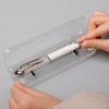 NonToxic Clear School Organizers Double Support Box Solid Construction For Safely Storing Pen Erasers And Art Supplies