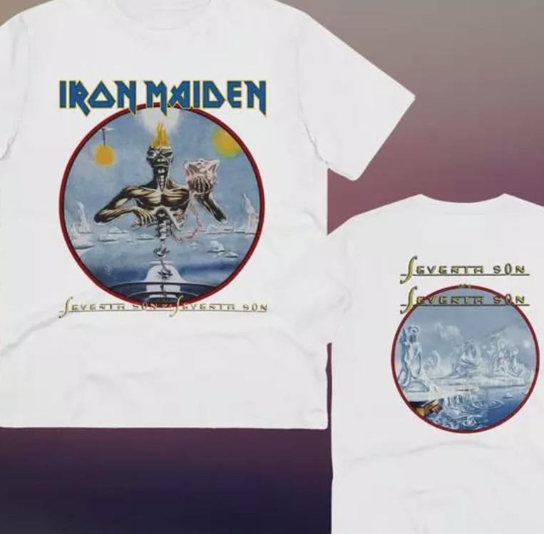 Футболка группы Iron Maiden Седьмой Сын Седьмого Сына Унисекс XXXL
