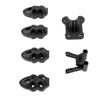 RC FPV Quadcopter Motor Base Camera Antenna Mounting Base Kit For 5‑10in Quadcopter Drone Frame 3D Printed Black