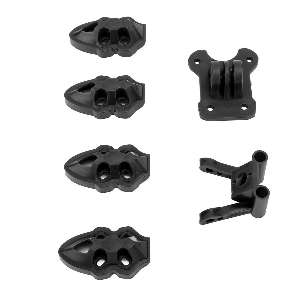 RC FPV Quadcopter Motor Base Camera Antenna Mounting Base Kit For 5‑10in Quadcopter Drone Frame 3D Printed Black