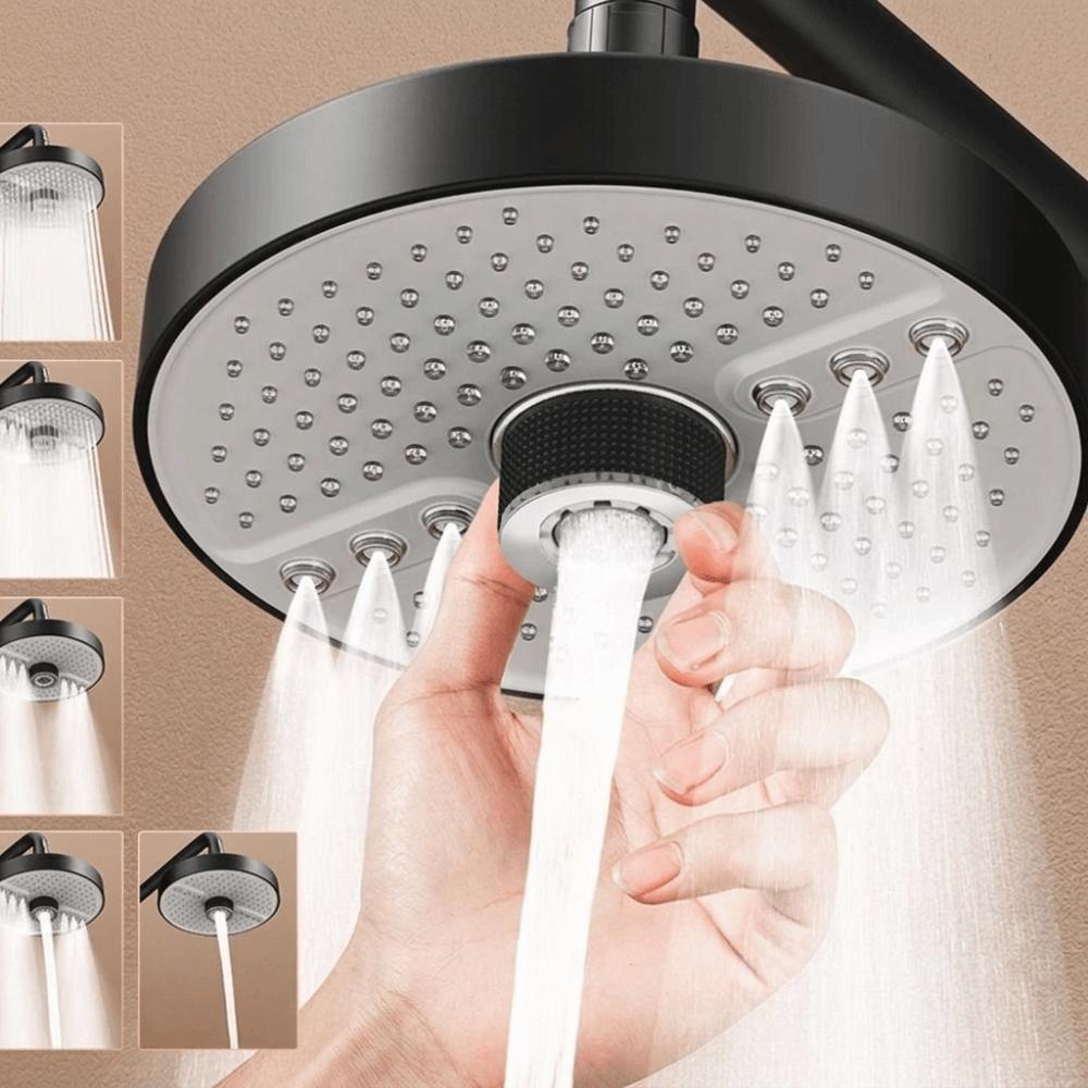 Portable High-Pressure Shower Head Explosion-Proof Bathroom Shower Sprayer Home Use