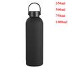 350/500/750/1000ml Macaron Color Cola Shape Insulated Bottle, 304 Stainless Steel Vacuum Flask, Portable Handle Water Bottle