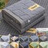 Ins Skin Friendly Brushed Washed Cotton Summer Quilt Conditioning Summer Fresh Student Dormitory Single Person Summer Cool Quilt