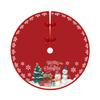 Christmas Tree Dress Ornaments Holiday Decorations Printed Ornaments Christmas Atmosphere New Year Decorations Multiple Styles