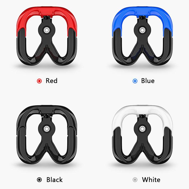 SEAMETAL Motorhelm Haak Houder Handtas Dubbele Haak Bagage Boodschappentas Hangers Aluminiumlegering Motorfiets Accessoires