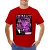 Grimace in 90s, Y2k Style Tribute T-shirt heavyweights sweat T-shirts for cotton