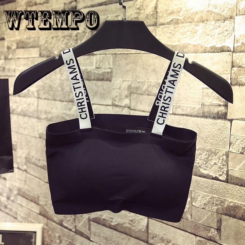 Спортивный бюстгальтер для йоги для женщин и девочек сексуальный бесшовный бюстгальтер без косточек one size 980₽