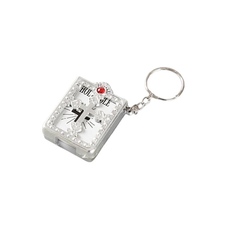 Portable Mini Keyring Keychain Holy Christian Bible Book Confirmation Communion