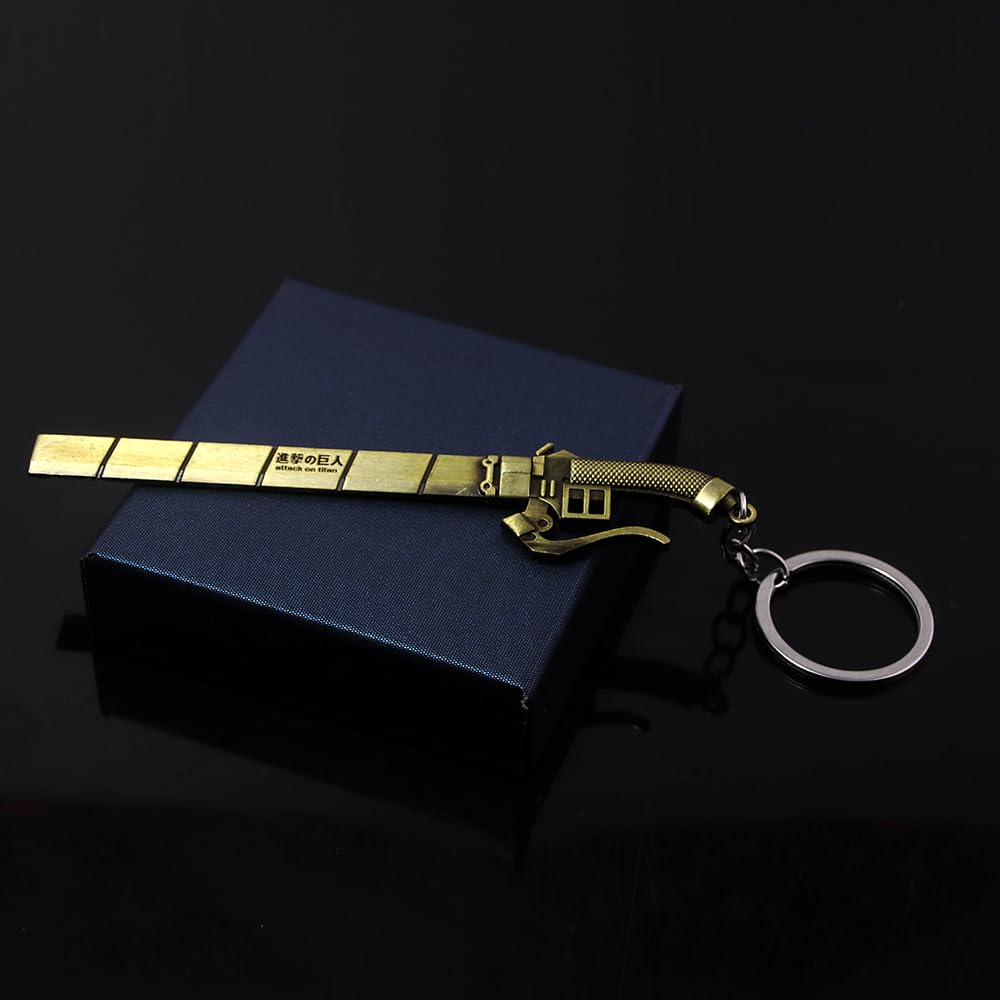 Attack on Titan Scout Regiment 3D Maneuver Gear Cosplay Gift [Sizuuenn] Keychain, Accessory, Photograph, Souvenir,