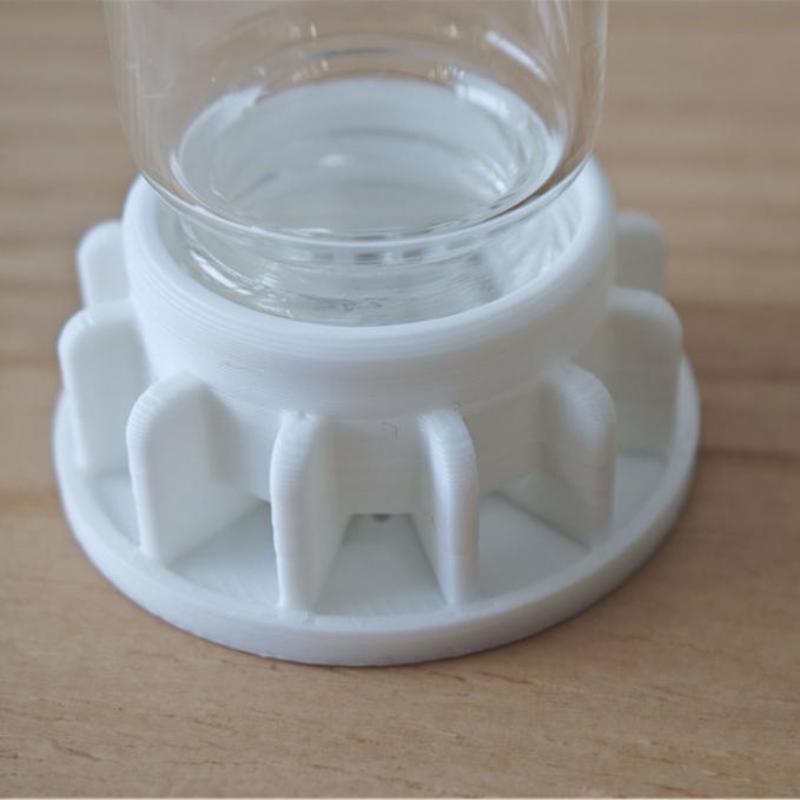 1Pcs Honey Sugar Water Can Be Fed Drectly Formicarium Farm Accessory 5Ml Glass Waterer Feeder For Ants Colony Prevent Drowning