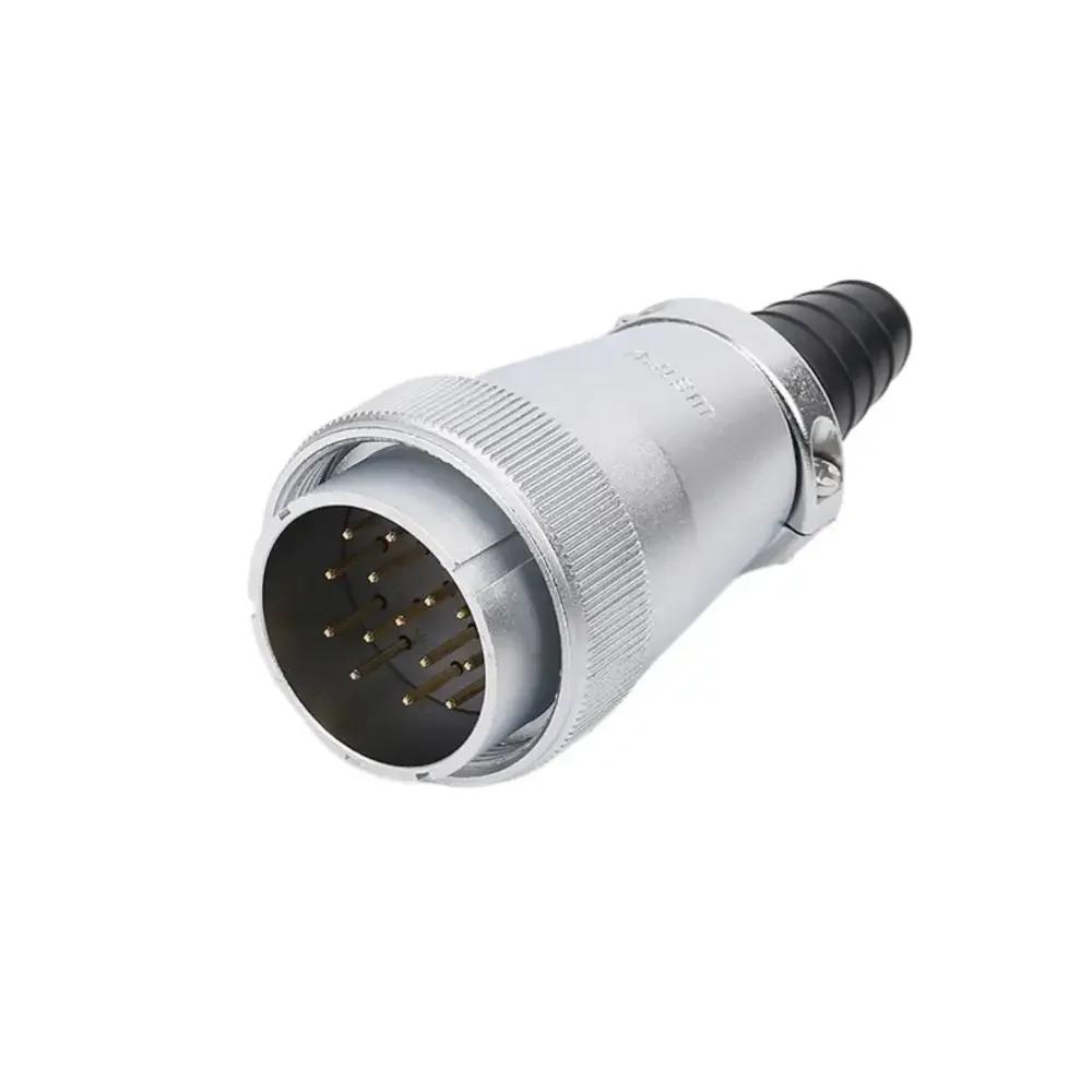 WEIPU WS40 TQ/ZG Metal Industrial M40 Power Electric Connector Signal Adapter 5pin 9pin 15pin 26pin 31Pin 52Pin High Voltage