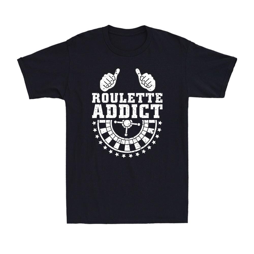 Roulette Lovers Roulette Addict Funny Roulette Player Vintage Men s T-Shirt S
