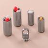 Waterproofs Medicine Box Case Keychains Holder Pills Box Case Titaniums Pills Container Bottles Pills Container
