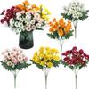 Multicolor Simulated Flowers 21 Heads Simulated Flower  for Garden Porch Decor