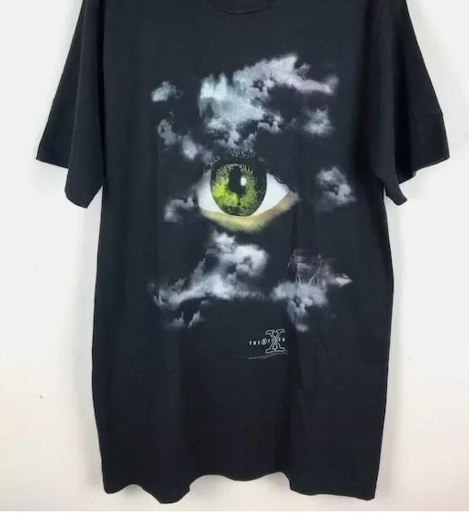 

The X Files 90s Vintage Movie Eyes Shirt Classic Black Unisex 2XL