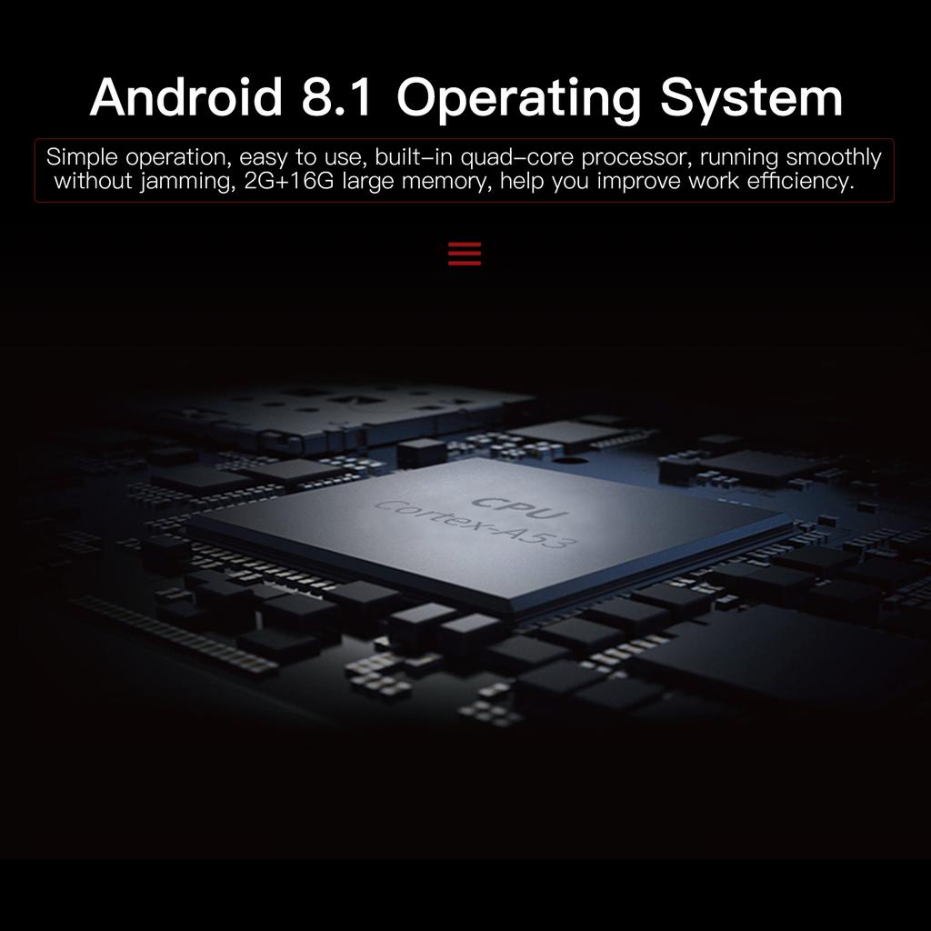 Android 8.1 PDA Handheld POS terminál Honey-Well 1D/2D/QR snímač čárových kódů Data Collector Inventory