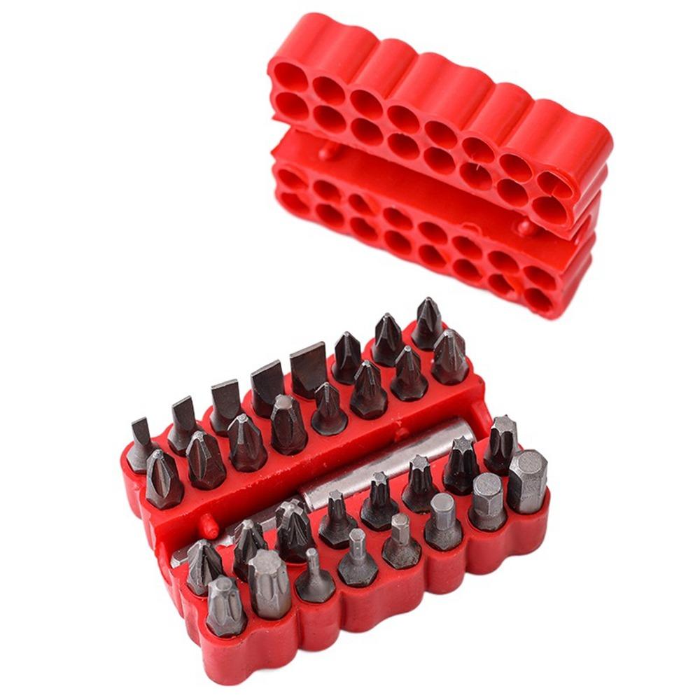 

New Chrome Vanadium Steel Security Bit Set Screws Hex Star Spanner Screwdriver Heads Driver Kit Hand Tools Drill Bit Set Home