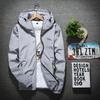 2024 Reflective Couple's Windbreaker Jacket with Hood - Trendy Unisex Plus Size Sportswear for Spring and Autumn