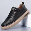 Fashion Fashion Non-slip Cow Leather Board Shoes for Men Spring Autumn Casual Sneakers Designer Soft-soled Sports Zapatos De Hombre