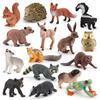 Pvc Wildlife Animal Models For Birthday Cake Decorations And Home Nature Decor