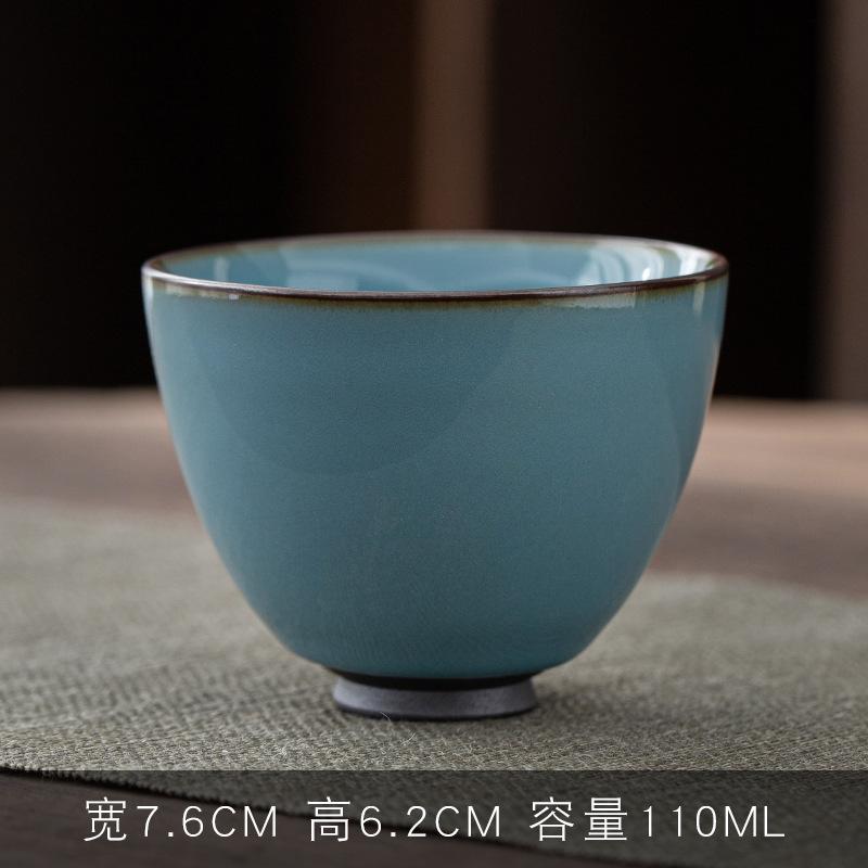 ברזל גלגל רשמי טיאנקינג קרמיקה קונג פו סט תה טעימה אישית ג'ון קילן סגנון סיני ג'יאן מאסטר כוס