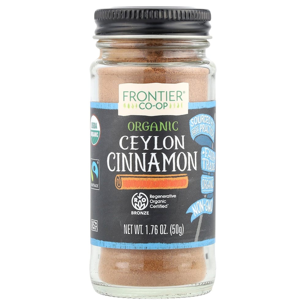 Frontier Natural Products Ceylon Cinnamon 50g (1.76oz)