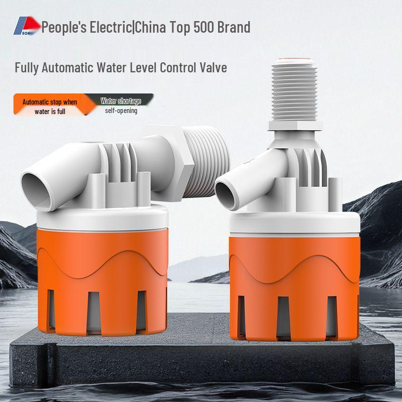 Automatic Float Valve for Water Tanks: Anti-Overflow Shut-off Ball Valve with Full Water Stop Function.