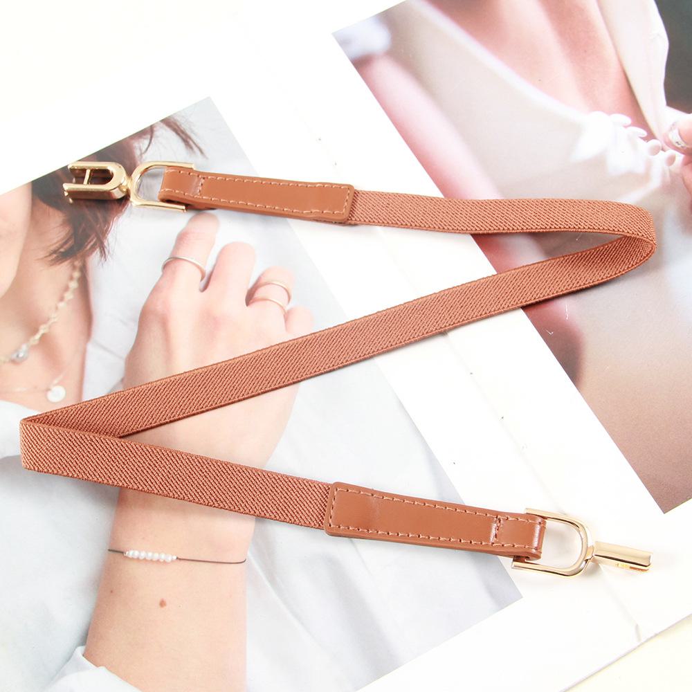 

Корейский стиль ретро жемчужный эластичный пояс-цепочка для свитера пальто