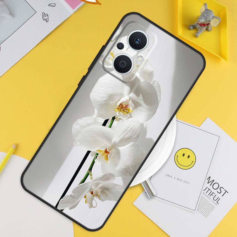 Orchid Flowers Colorful For OPPO Reno 13F 11F 12F 14F 10 11 12 13 14 Pro 8T 7 8 Lite OPPO Find X8 X6 X5 X9 Pro Case