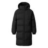 Winter Men Hooded Casual Mid-Length Parka Trendy Couple Cotton Padded Jacket Male Loose Warm Overcoat Men Black All-Match Parkas