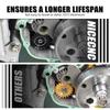 For Honda TRX450R Kick Start 2006-2009 Oil Pump Drive Gear ATV TRX450ER Aluminum Alloy Improving Oil Flow Rate & Cooling Effect