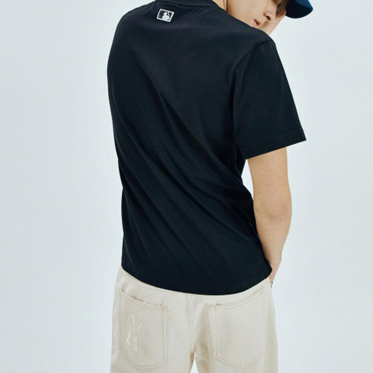 New MLB T Shirts Unisex Black 31TSR1031-50L