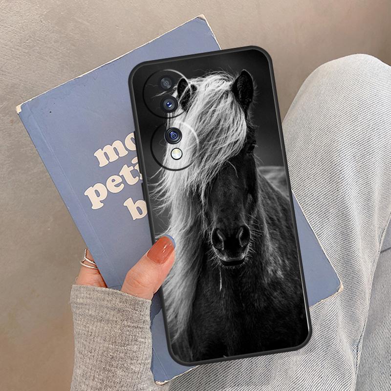 Domineering Cool Horse Case For Huawei Honor 70 50 X8 X9a Magic5 Lite P40 P20 P30 Pro P Smart 2019 Nova 9 Coque