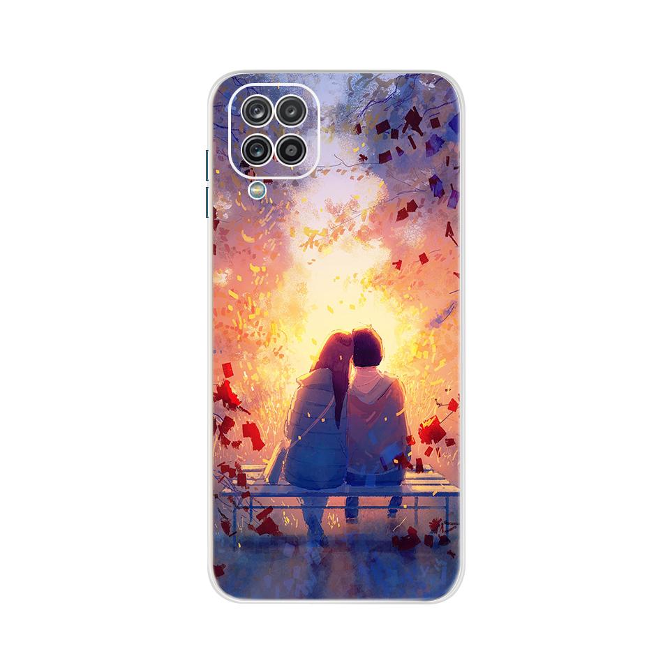 For Samsung A12 Case Soft Silicone Back Cover TPU Fundas For Samsung Galaxy A12 Phone Case For Samsung A 12 A12 2020 6.5" Cover