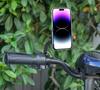NEW Bicycle Motorcycle Phone Holder Aluminum Handlebar Bike Phone Mount Adjustable Non-Slip for iPhone 11 11 Samsung S11 S11