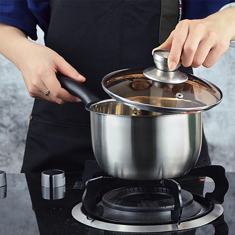 YiBo Maitman 18cm Stainless Steel Milk Pot